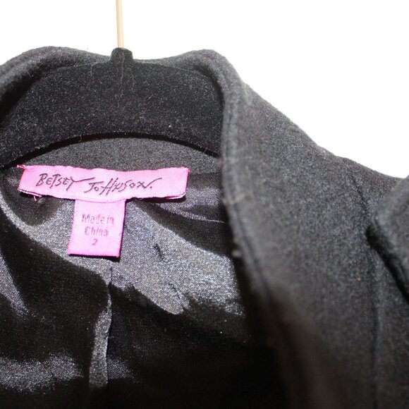 Betsey Jonson Coat Size 2 - Picture 7 of 16
